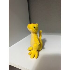 Yellow Techo Gecko Lizard Neopets McDonalds 4"  Plushie